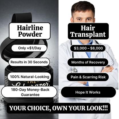 The Edgerazor & Co™ Boss Hairline Powder Newest 2025