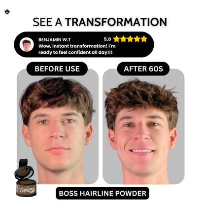 The Edgerazor & Co™ Boss Hairline Powder Newest 2025